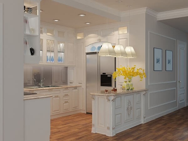 تصویر کابینت نئوکلاسیک