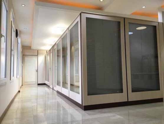 تصویر اجرای پارتیشن اداری