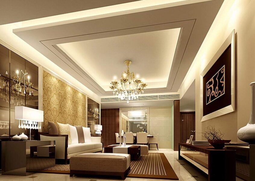 نمونه پروژه از اجرای سقف کاذب