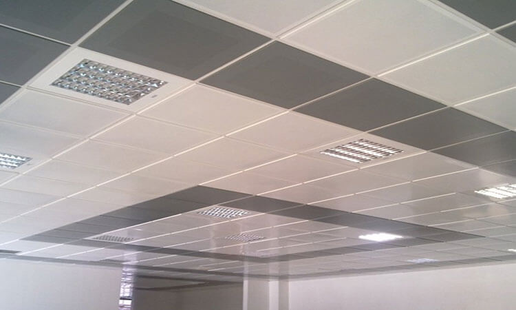 تصویر اجرای تایل سقفی