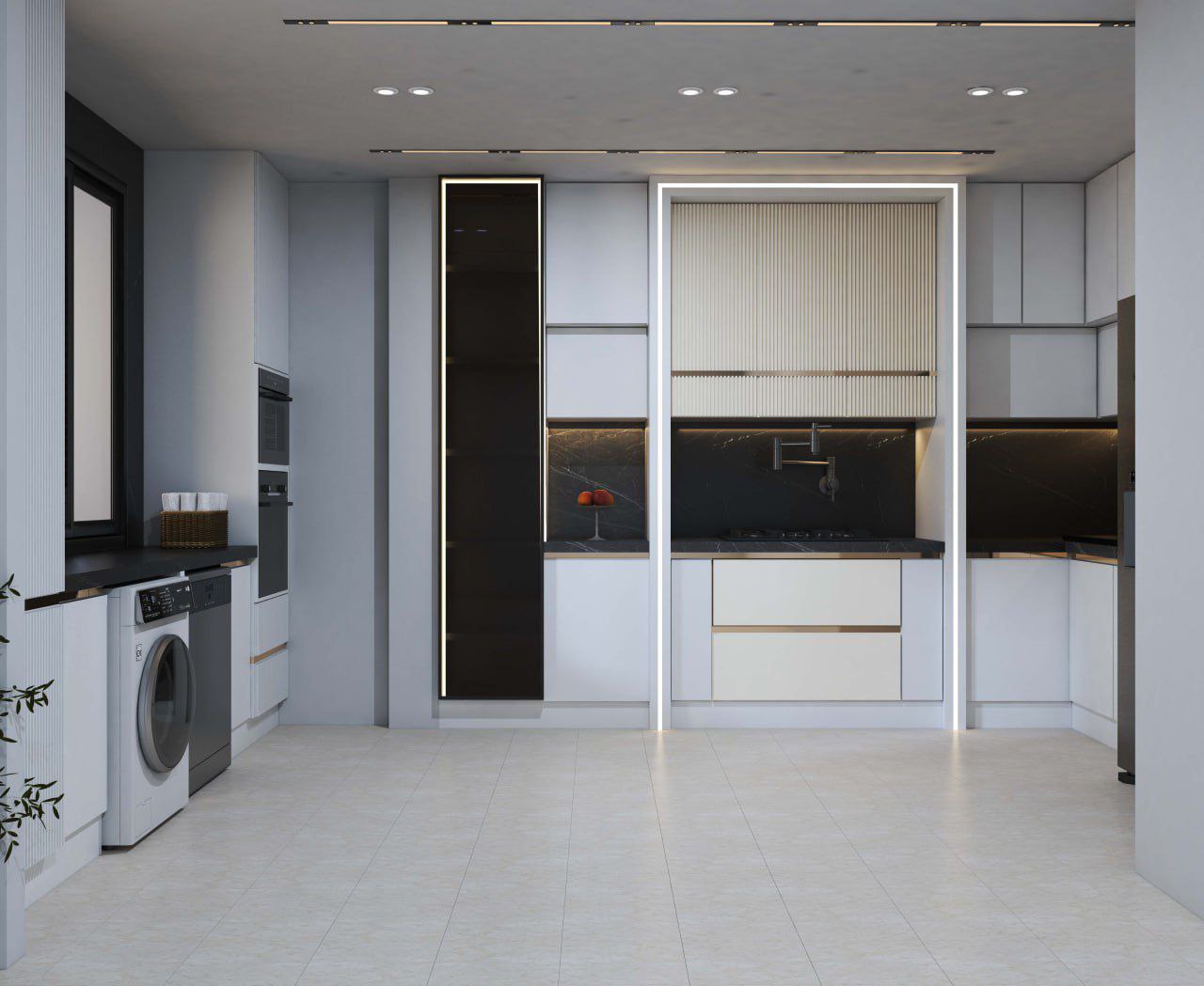 کابینت آشپزخانه ساده