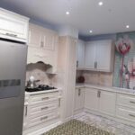 نمونه کار کابینت سفید کلاسیک