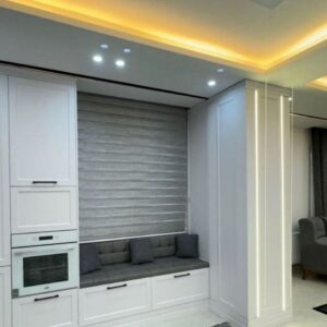 کابینت انزو با نورپردازی