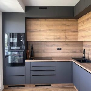 کابینت ام دی اف خاکستری