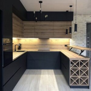 کابینت ام دی اف طوسی تیره
